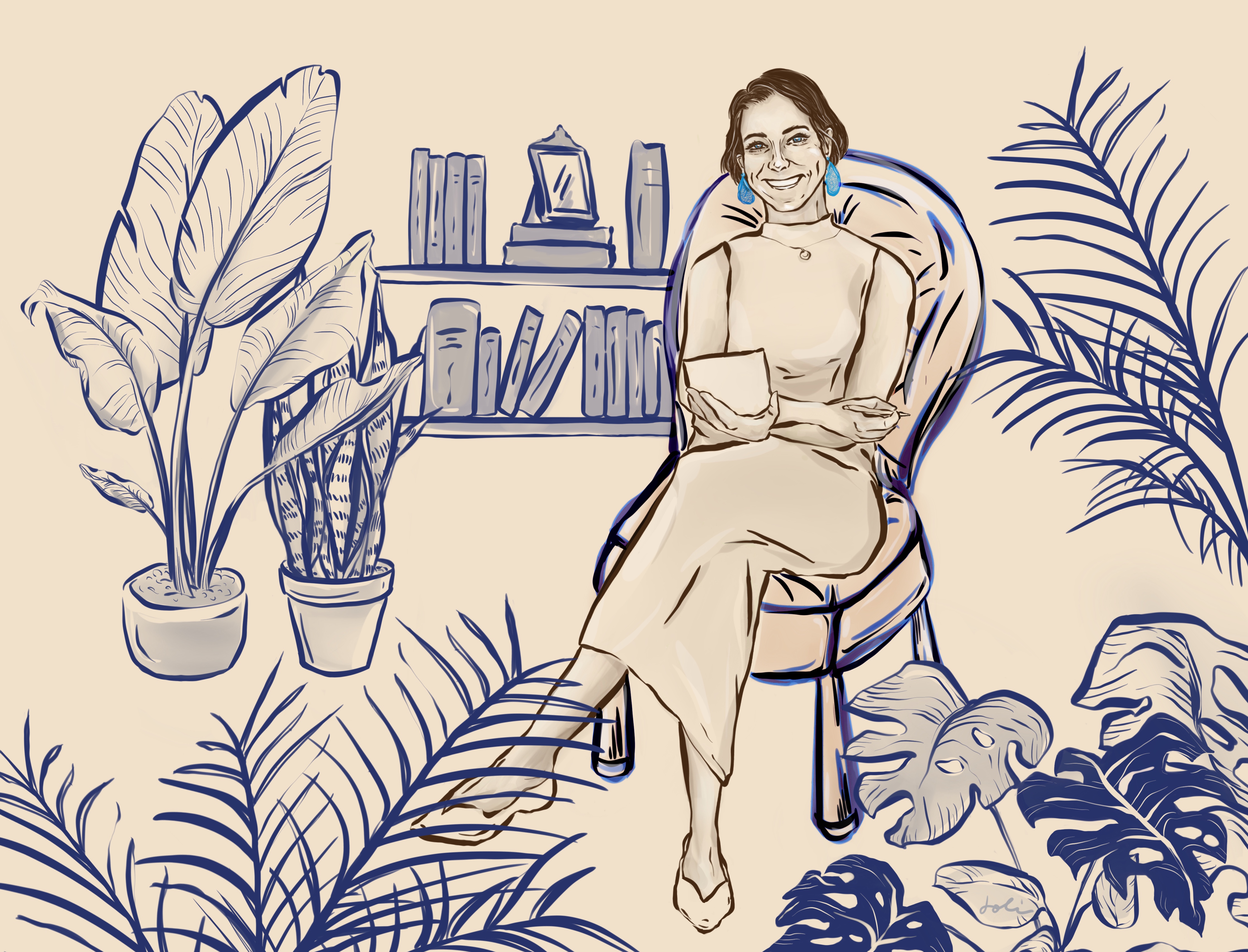 Artist's portrait of Anna